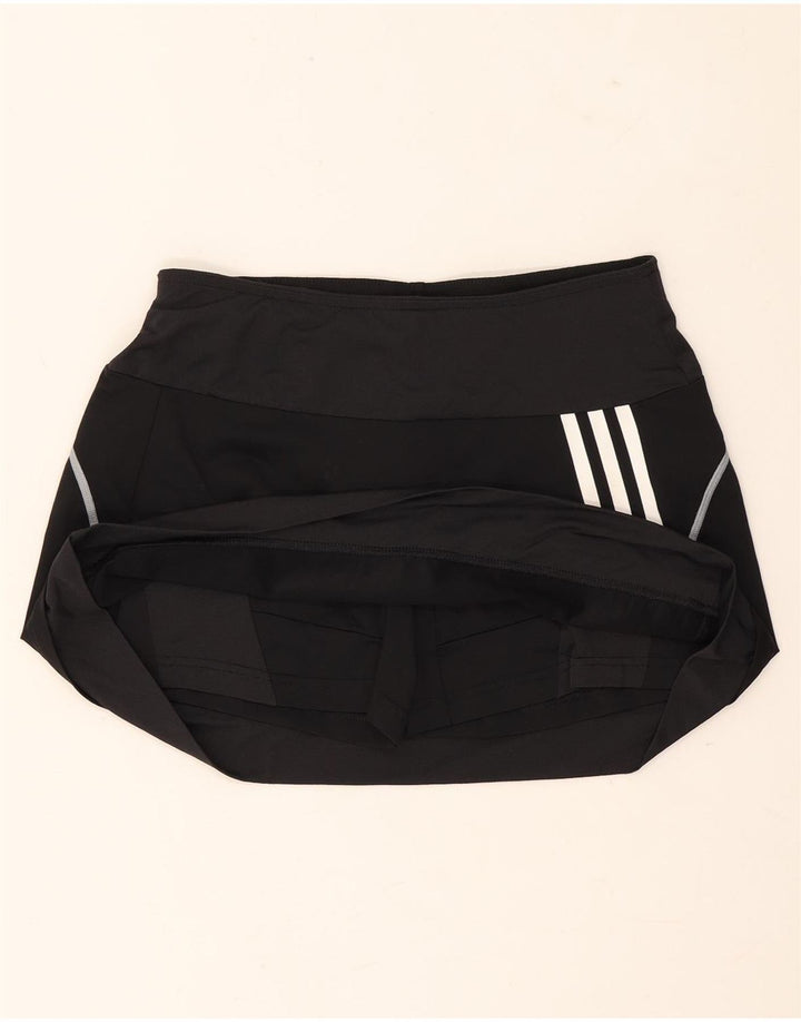 Gonna Adidas Clima 365 da donna UK 8 piccola in nylon nero