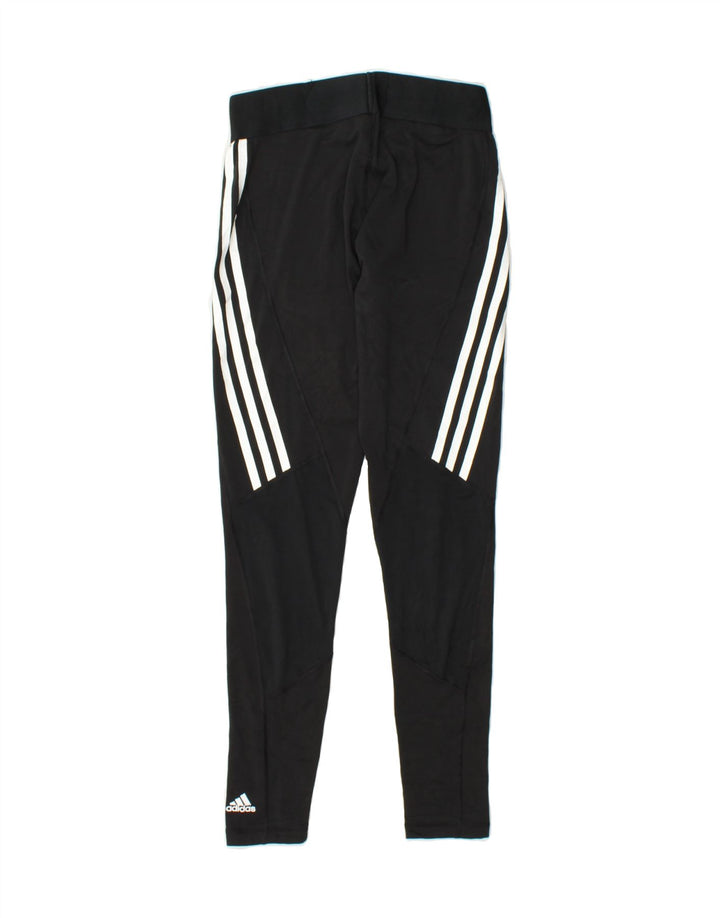 ADIDAS Womens Aeroready Leggings UK 8/10 Small  Black Vintage Adidas and Second-Hand Adidas from Messina Hembry 