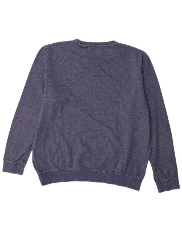 Felpa da uomo Hackett Jumper XL in cotone blu