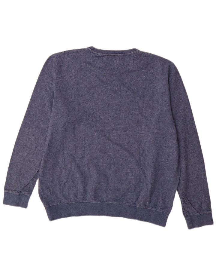 Felpa da uomo Hackett Jumper XL in cotone blu