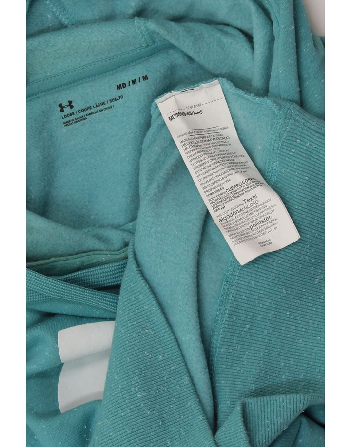 Maglia con cappuccio oversize da donna UNDER ARMOUR UK 14 Blu medio chiazzato