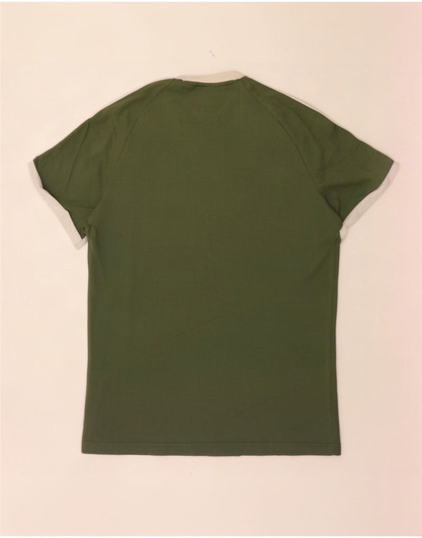 Maglietta Adidas da uomo Top Large in cotone verde