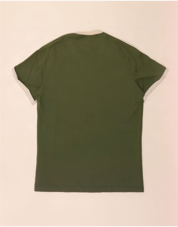 Maglietta Adidas da uomo Top Large in cotone verde