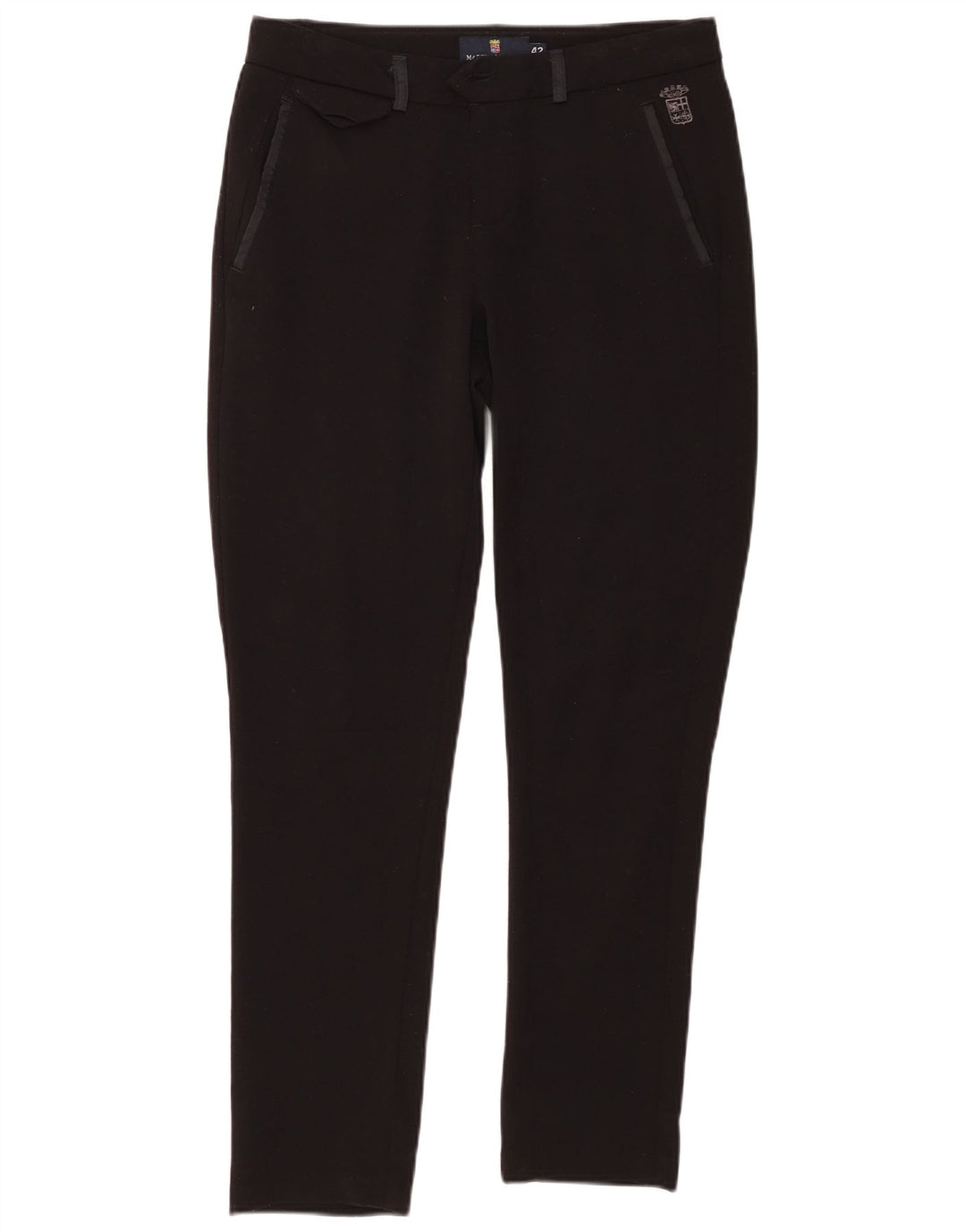 MARINA MILITARE Pantaloni Casual Slim da Donna IT 42 Medio W30 L28 Nero