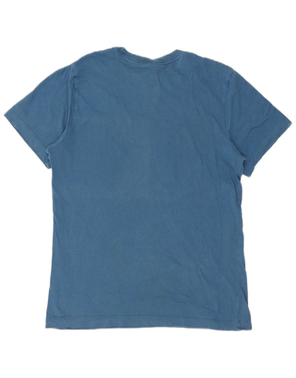 T-shirt Nike da uomo Top Small in cotone blu