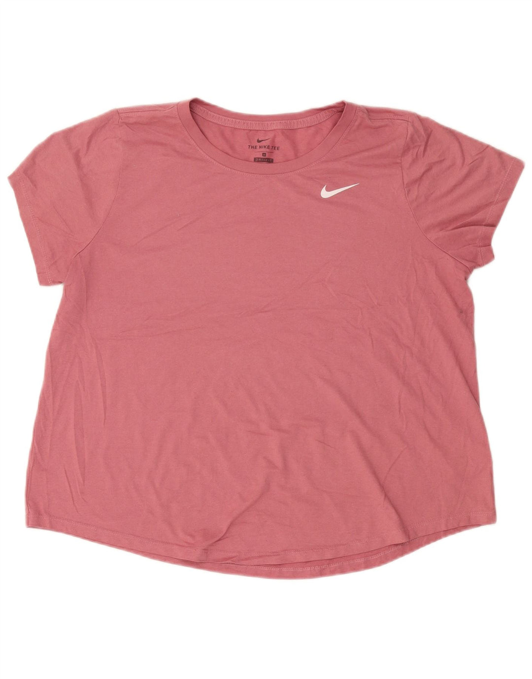 T-shirt NIKE da donna Dri Fit Top UK 18 XL poliestere rosa