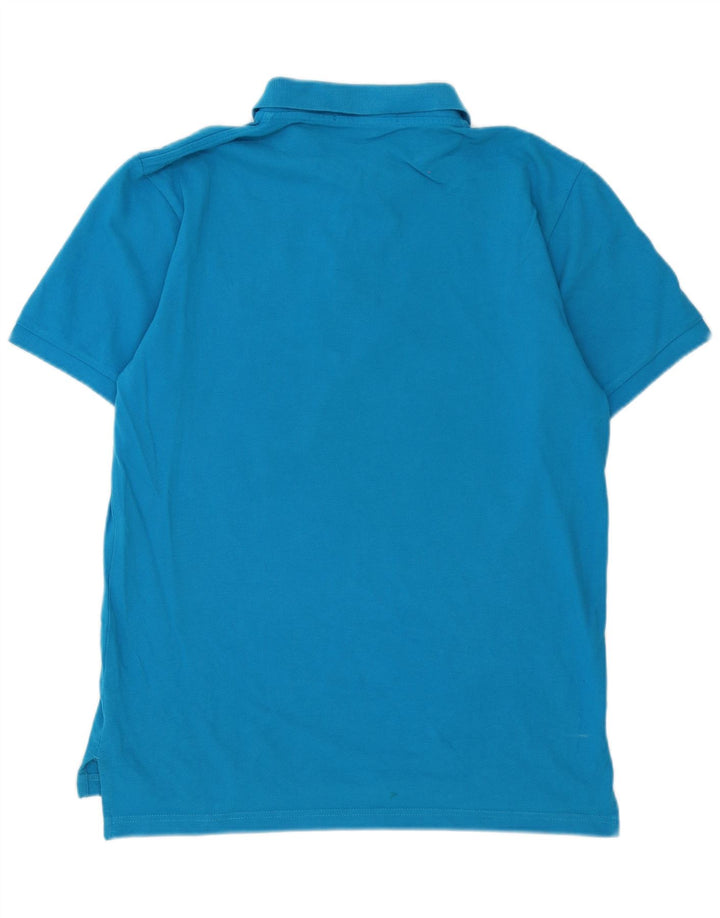 Polo Assn. degli Stati Uniti Polo da uomo in cotone blu medio