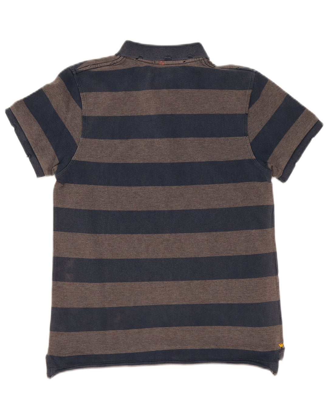 Polo Sun68 da bambino 11-12 anni in cotone a righe grigie