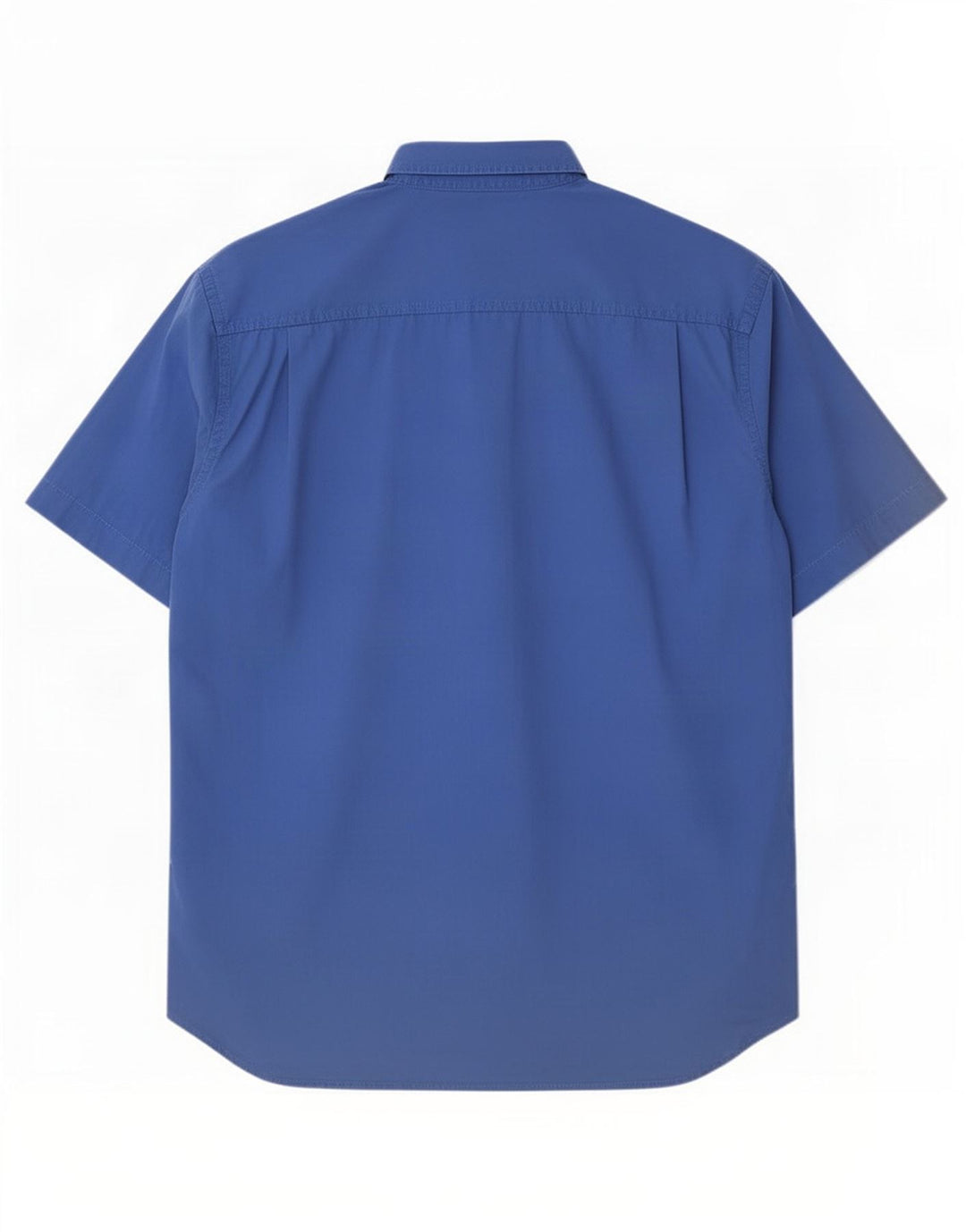 Camicia a maniche corte da uomo Think Pink 2XL Blu