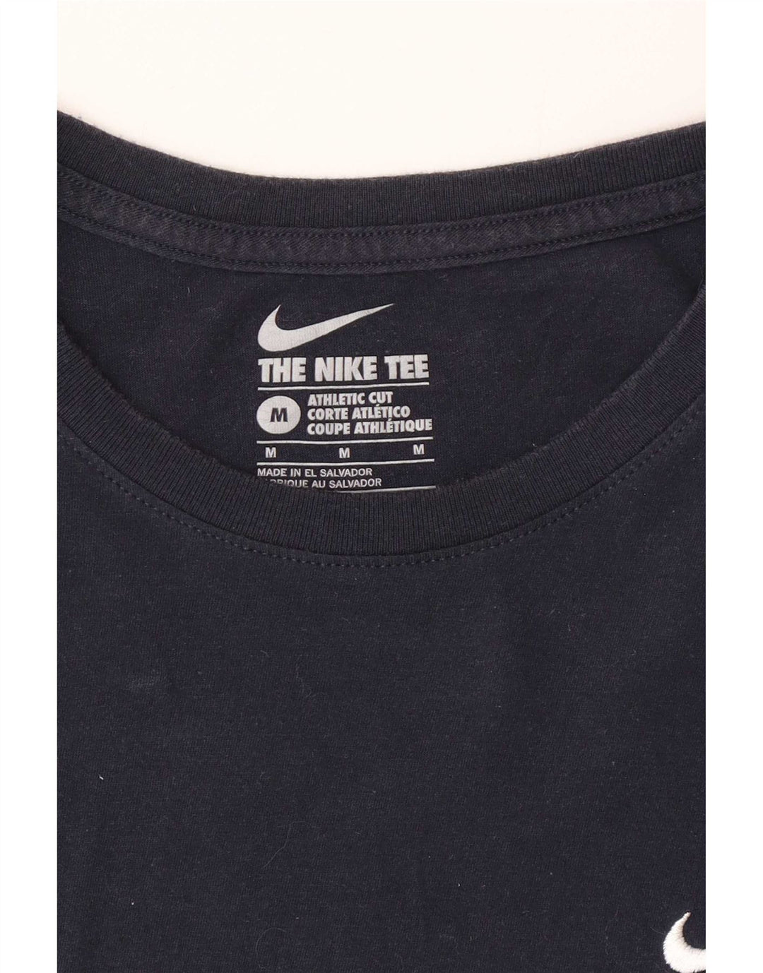 T-shirt Nike da uomo dal taglio atletico, colore blu navy medio
