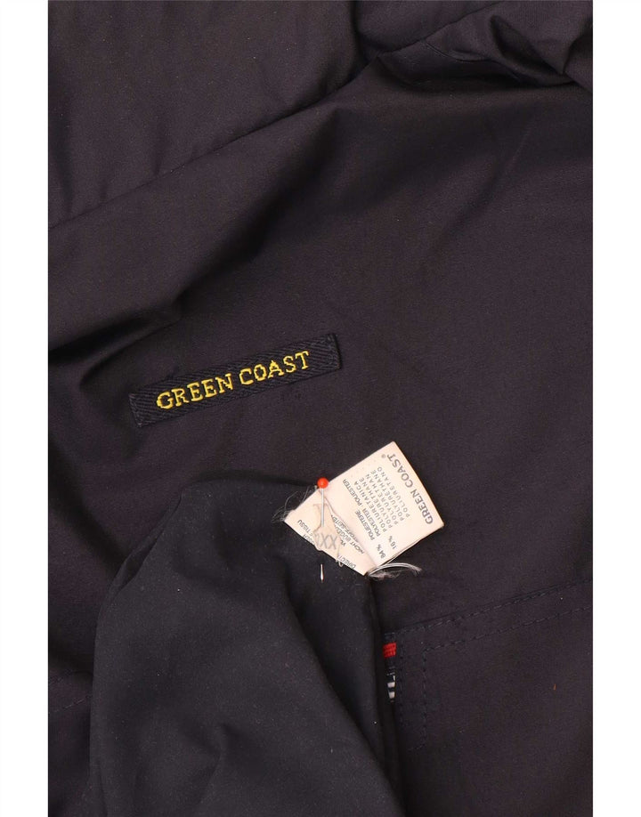 Gilet reversibile da uomo Green Coast UK 44 2XL Poliuretano blu navy