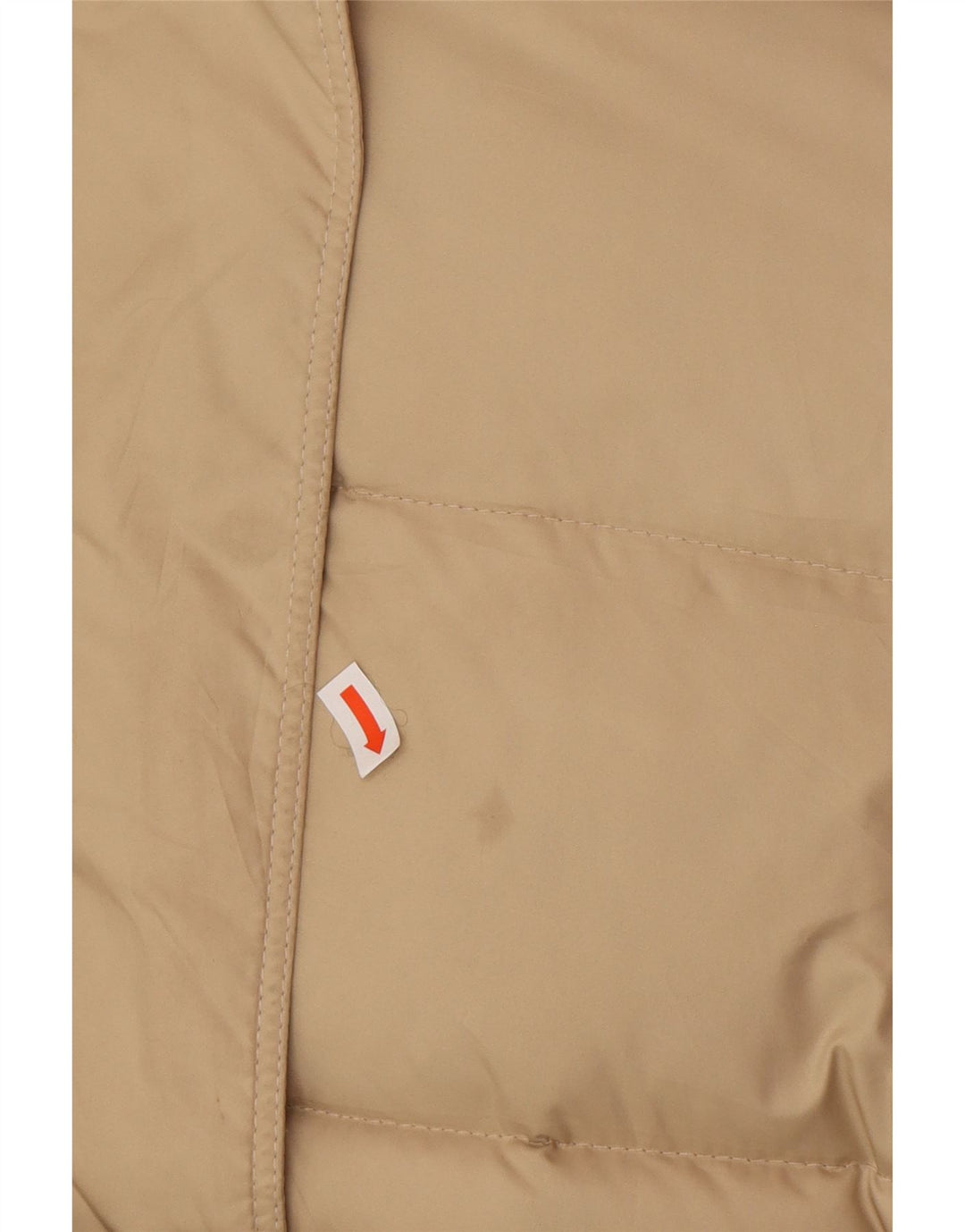 BURBERRY Cappotto imbottito con cappuccio BRIT da donna UK 12 Beige medio classico