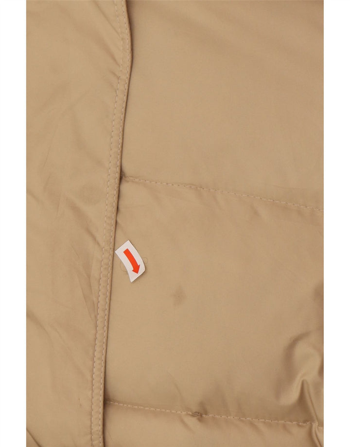 BURBERRY Cappotto imbottito con cappuccio BRIT da donna UK 12 Beige medio classico