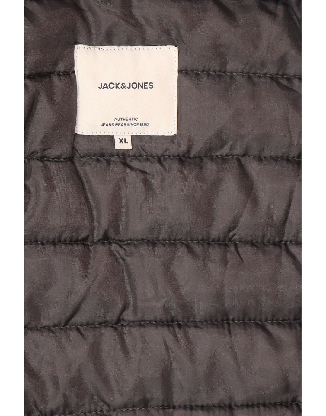 Gilet imbottito da uomo Jack & Jones UK 42 XL Grigio