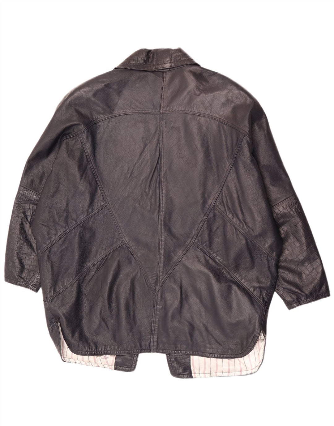 Giacca oversize oversize da donna vintage EU 40 viola medio