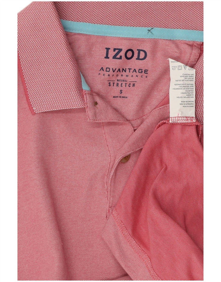 Polo da uomo IZOD piccola in cotone rosa