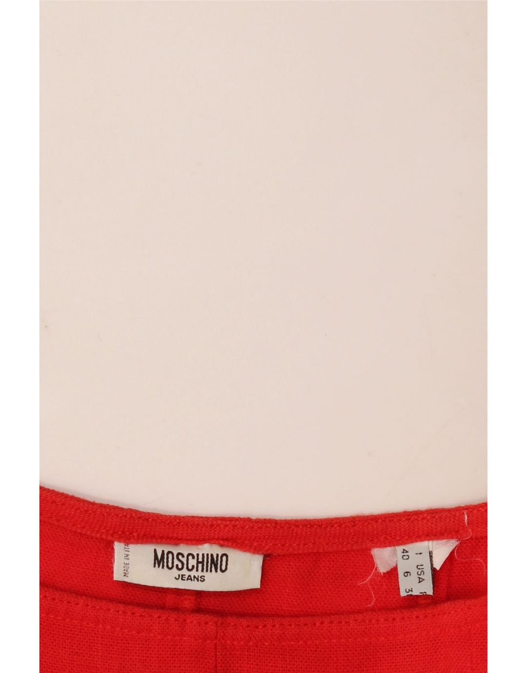 Gonna Svasata Donna Moschino IT 40 Piccola W28 Rossa