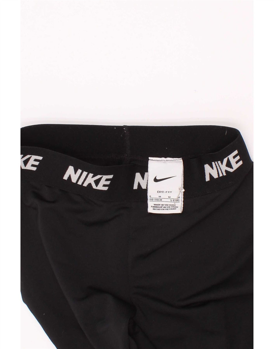 Leggings Nike Dri Fit per ragazze 5-6 anni medio neri