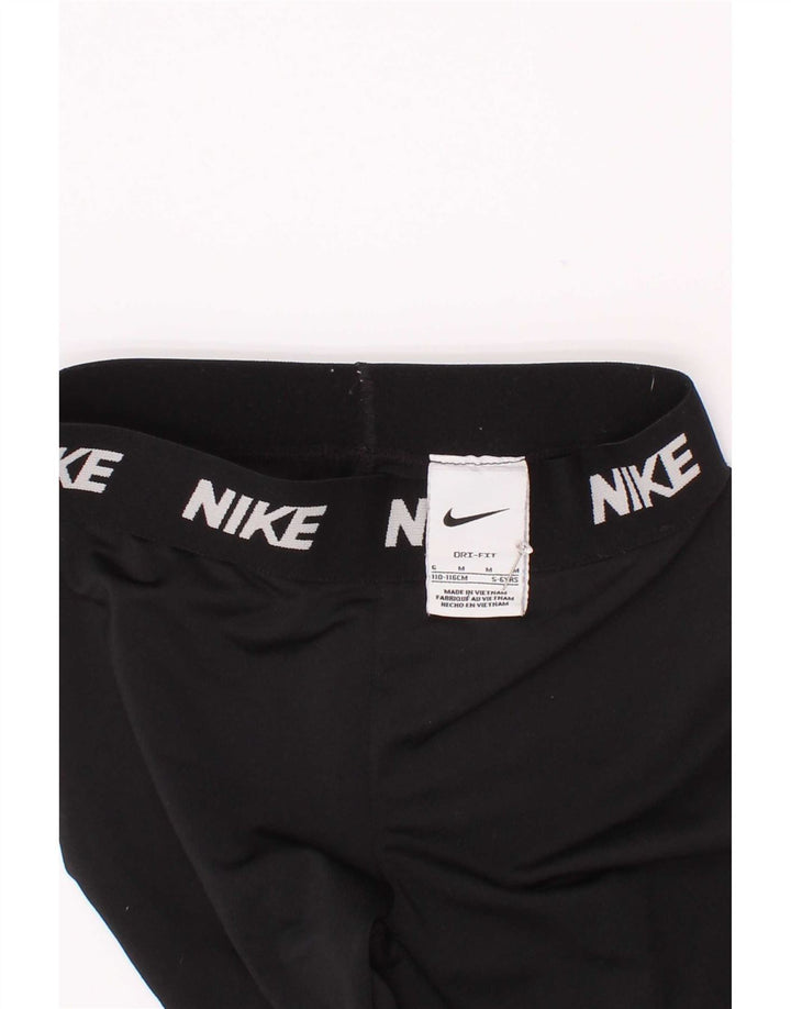 Leggings Nike Dri Fit per ragazze 5-6 anni medio neri
