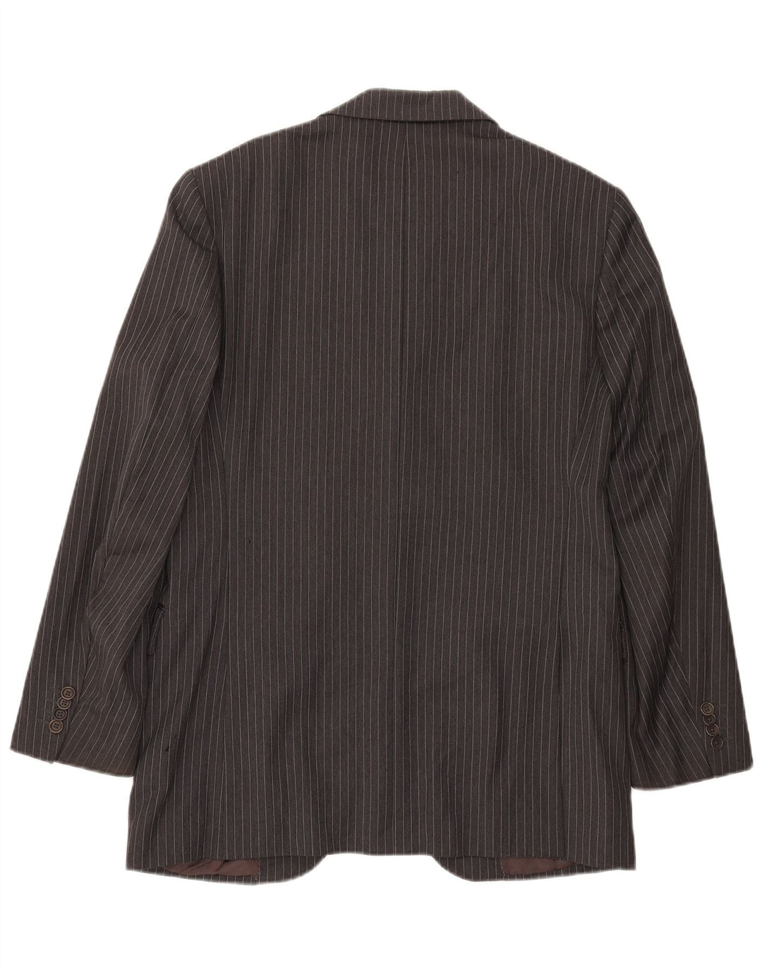 Giacca blazer da uomo a 2 bottoni Massimo Dutti EU 40 Lana gessata grigio medio