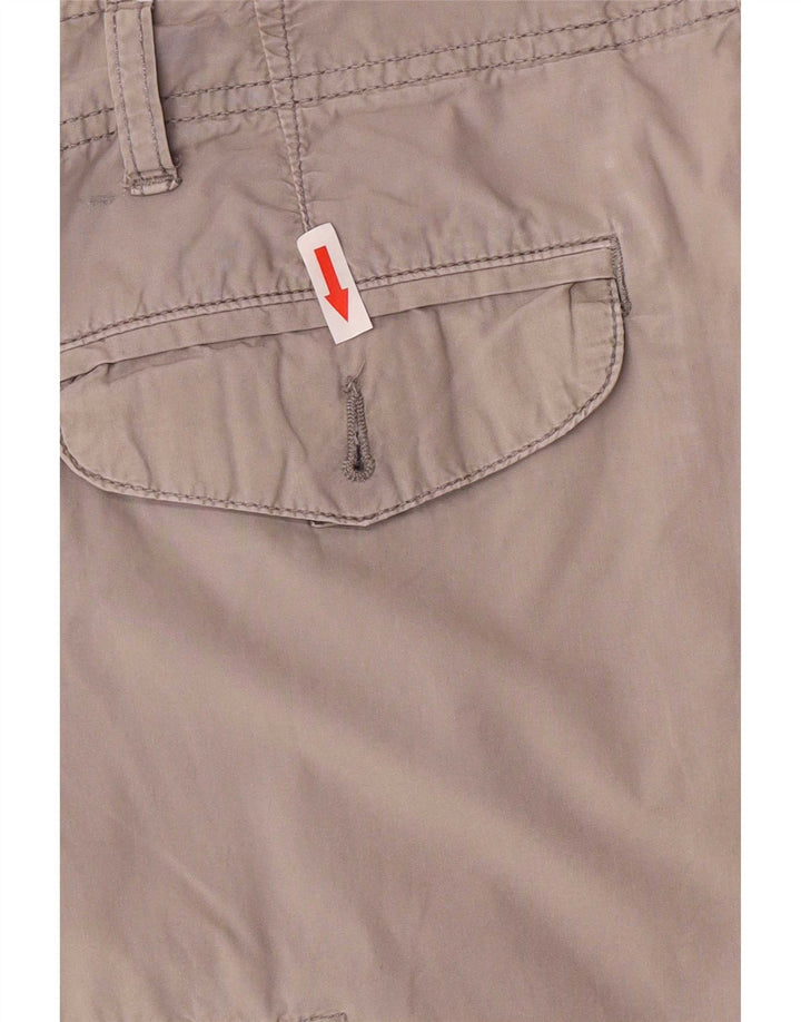 Napapijri Pantaloncini cargo da uomo grandi W35 Grigi