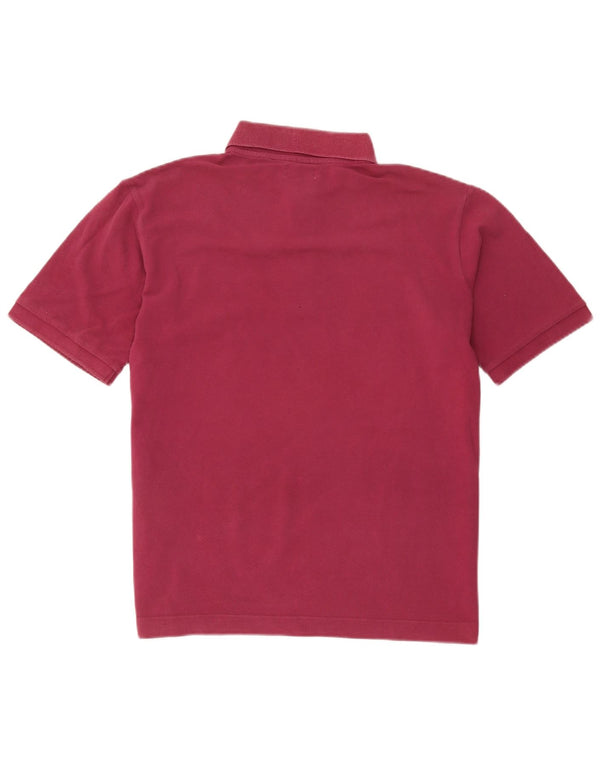 Polo Kappa Uomo Large Bordeaux In Cotone
