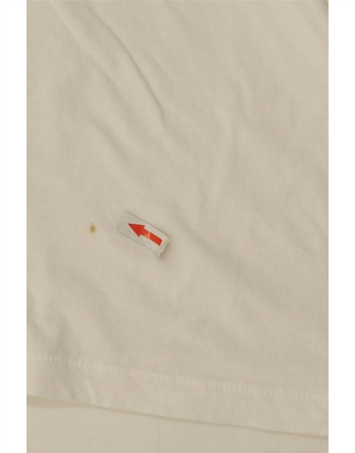T-shirt da uomo French Connection Top 2XL cotone color block bianco