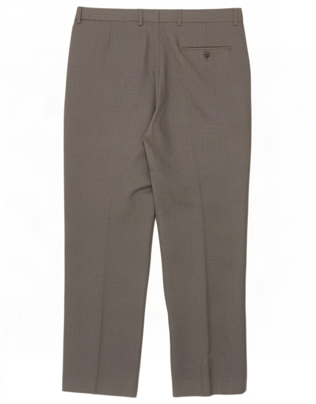 Pantaloni da abito vestibilità regolare Marks & Spencer da uomo W36 L29 poliestere grigio