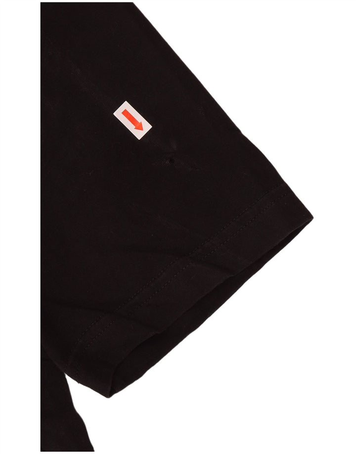 Polo PUMA da uomo in cotone nero medio