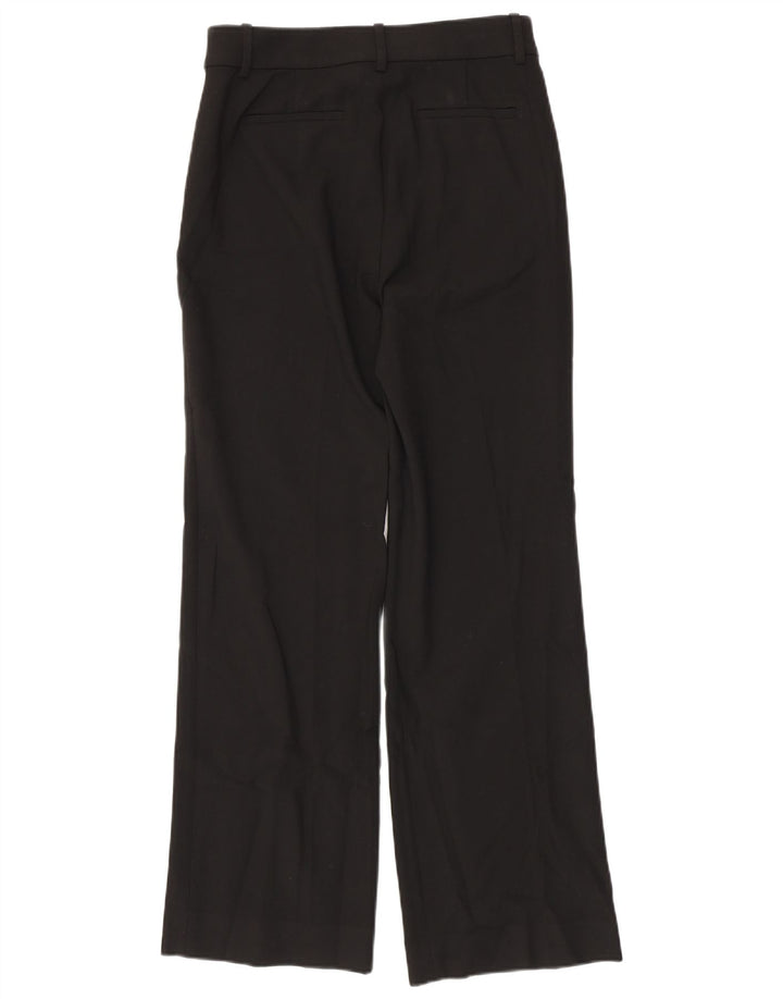 Pantaloni chino dritti da donna J. CREW US 6 Medium W30 L31 Poliestere nero