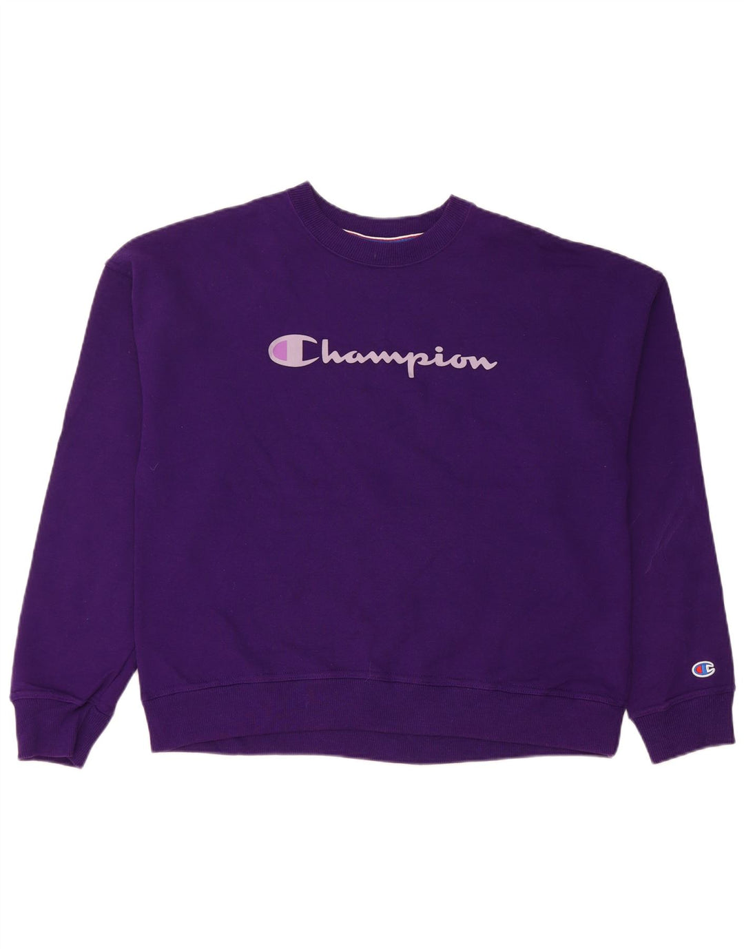 Felpa da donna Champion UK 14 cotone viola medio