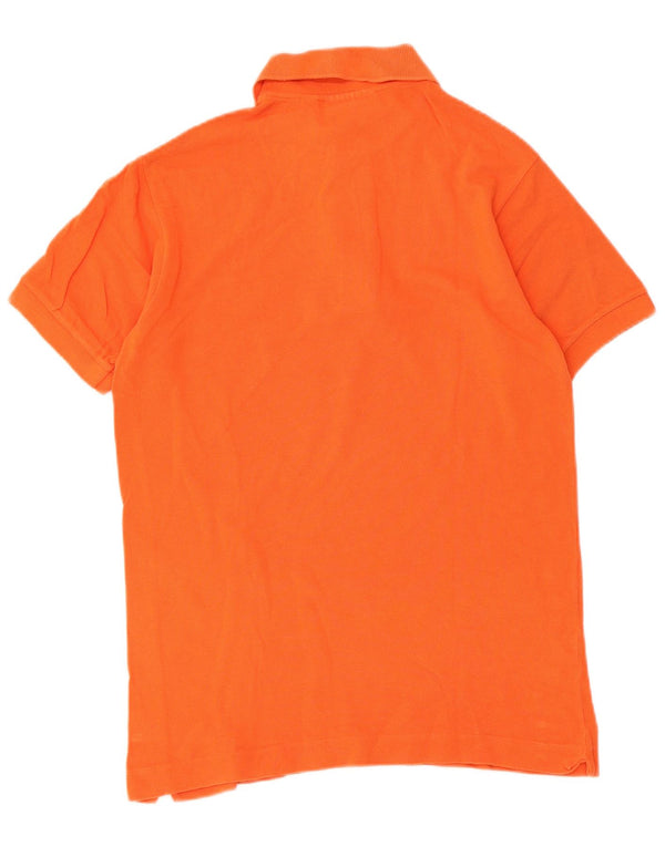 Polo da uomo Lacoste Classic Fit taglia 2 XS in cotone arancione