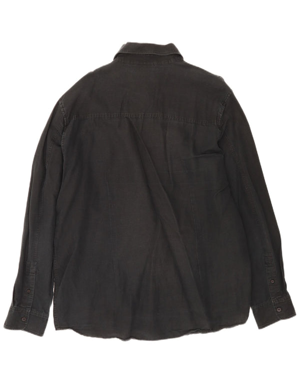 Camicia da uomo Lee 2XL cotone nero