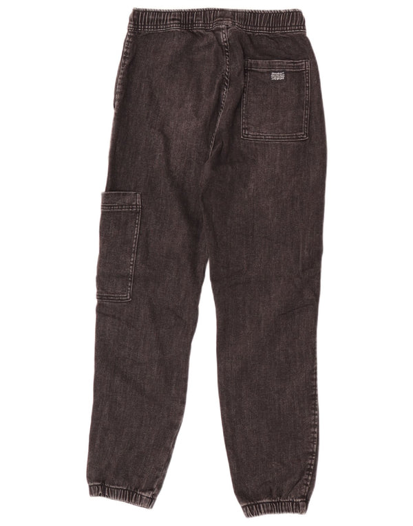 Zara Ragazzi Joggers Jeans dritti 11-12 anni W26 L26 Cotone grigio