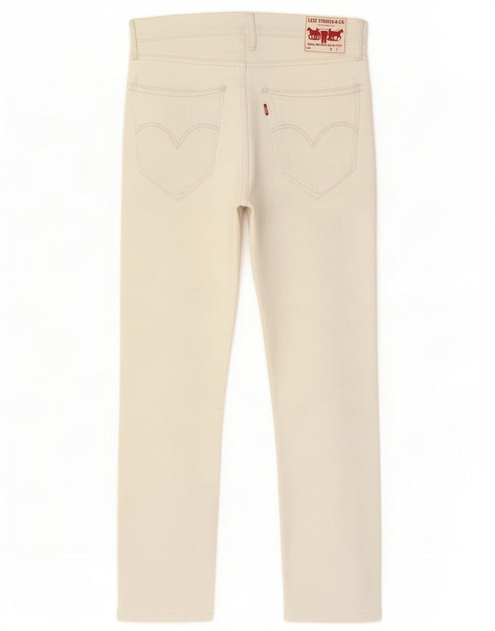 Jeans dritti da donna Levi's W30 L27 bianchi