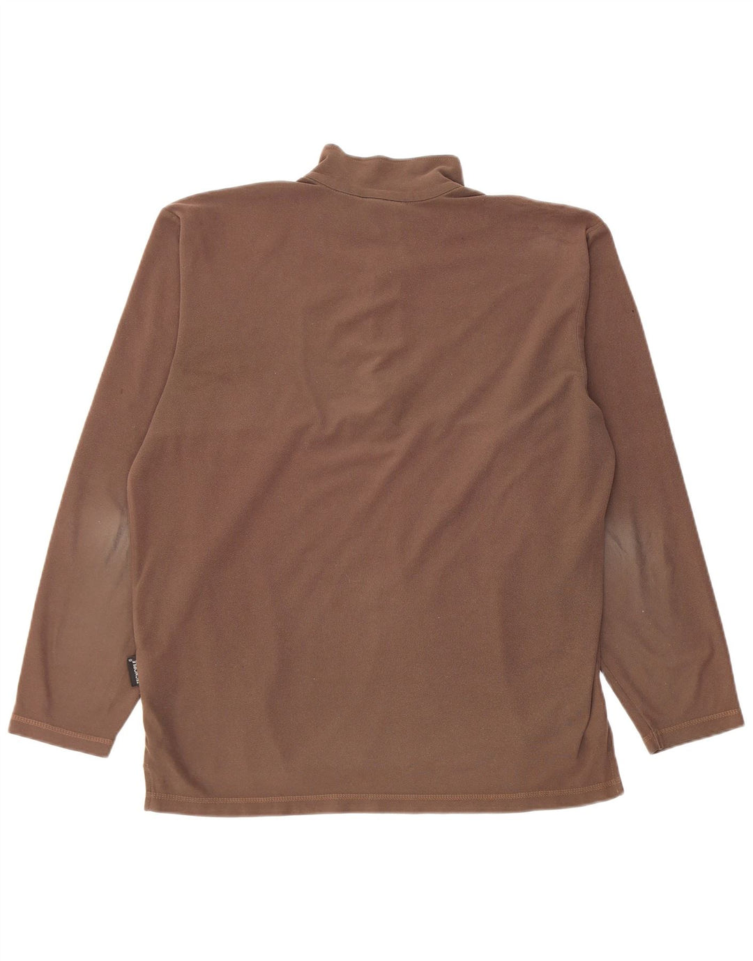 Maglione in pile da uomo con zip intera Jack Wolfskin, grande marrone