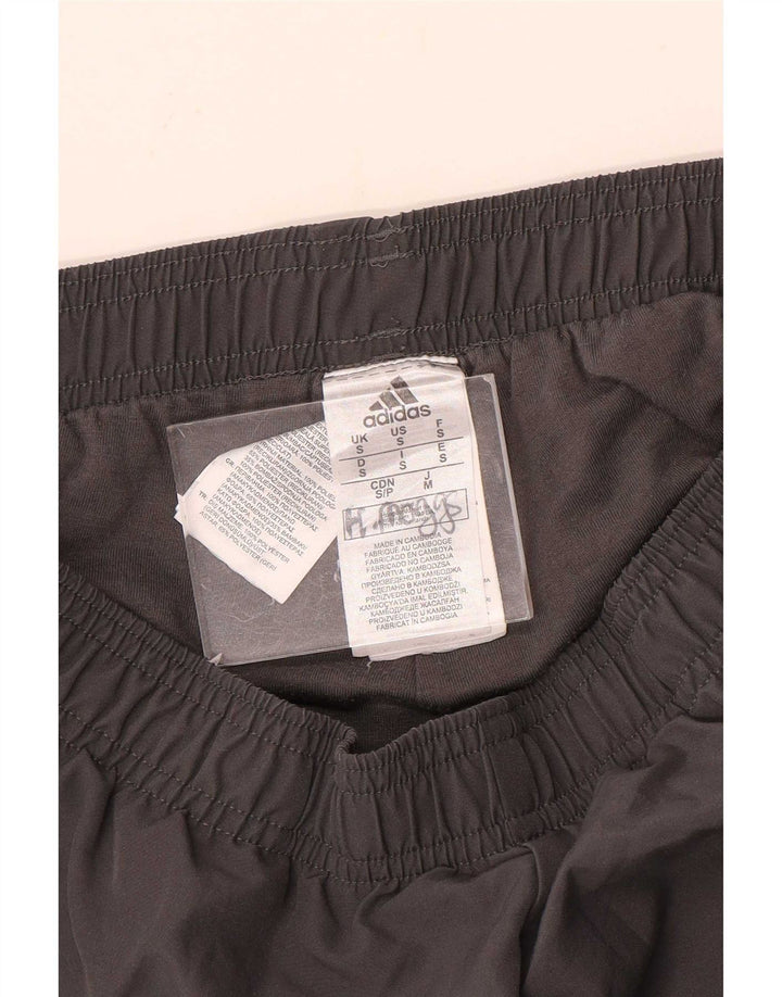 Pantaloni da tuta da uomo Adidas Joggers piccoli in poliestere grigio