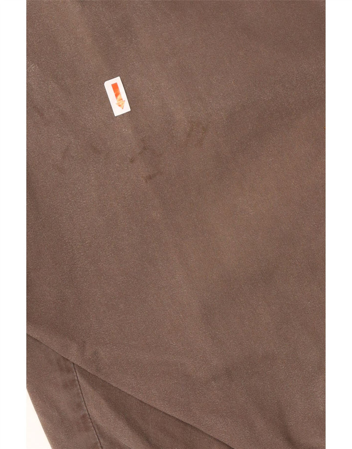 Pantaloncini cargo da uomo 40Weft W36 cotone grigio grande