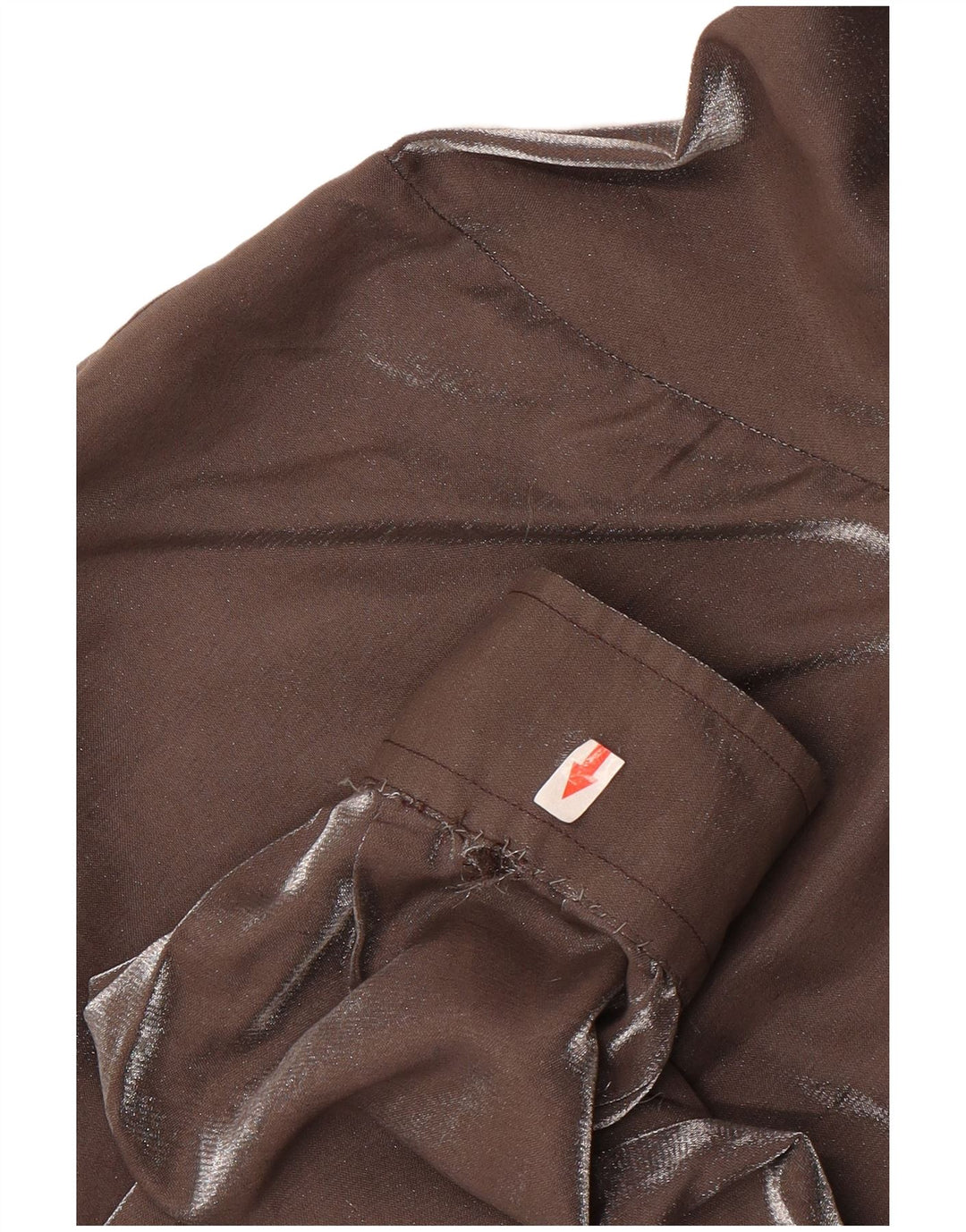 Camicia Donna Benetton IT 44 Viscosa Grigio Medio
