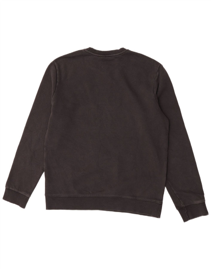 Felpa Reebok da uomo, maglione, cotone nero medio