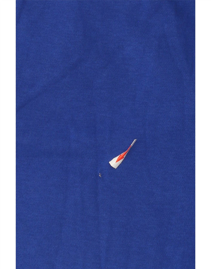 Pantaloni da tuta grafica da uomo Adidas Joggers in cotone blu medio