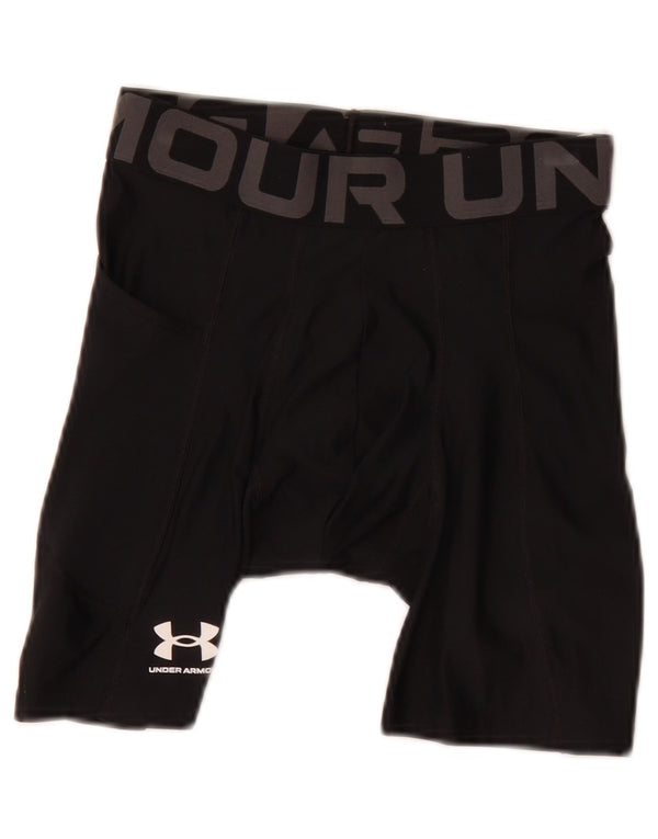 Under Armour Mens Cycling Graphic Sport Shorts Small Black Polyester