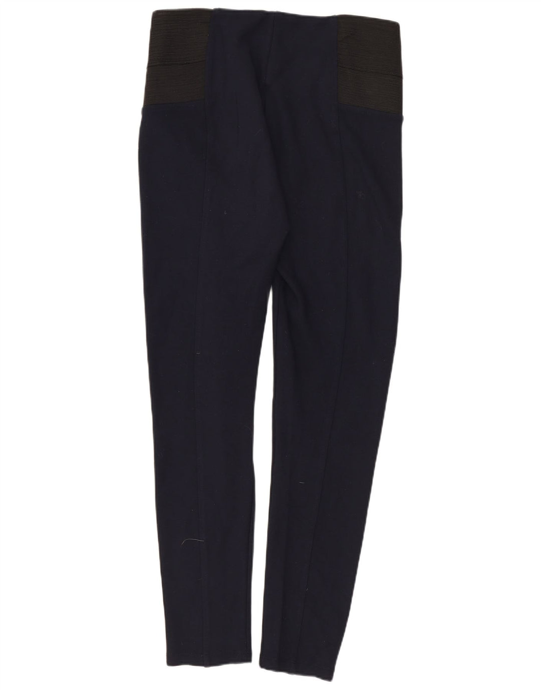 Leggings Zara da donna UK 14 Large blu navy in viscosa color block