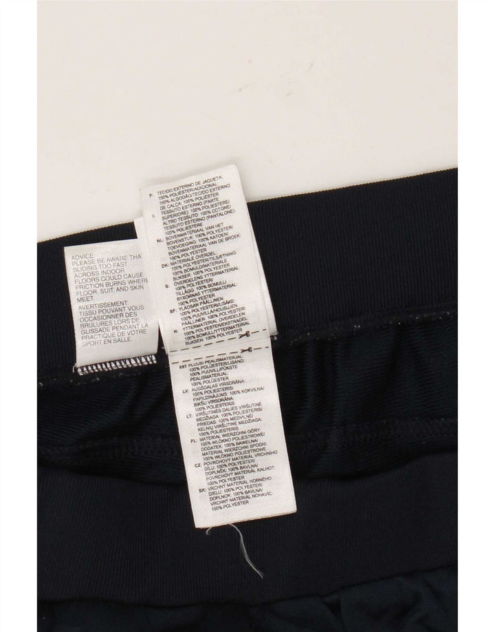 Pantaloni da tuta da uomo Adidas XL poliestere blu navy