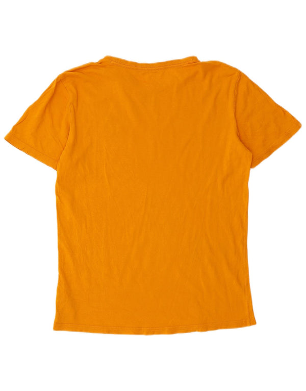 T-shirt da ragazzo Tommy Hilfiger Top 14-15 anni in cotone giallo
