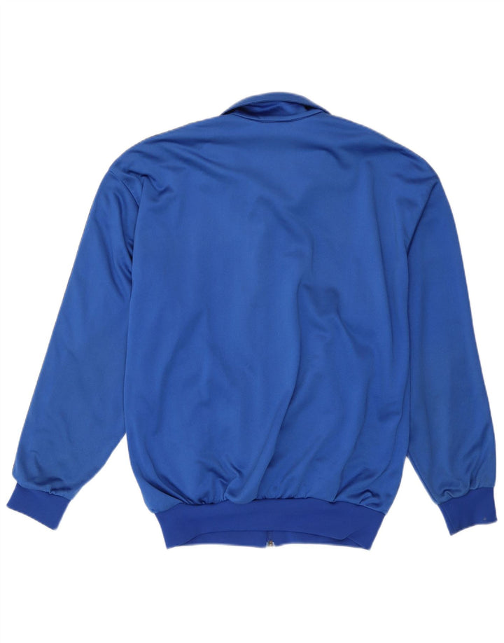 Giacca da ginnastica grafica da uomo Asics blu medio in poliammide