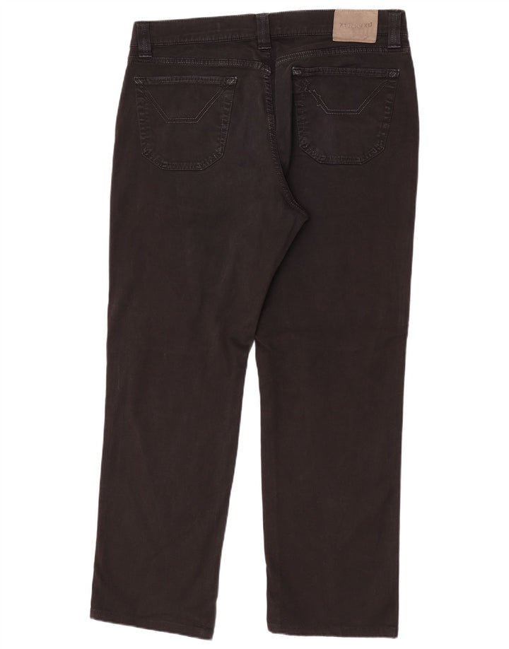 Jeans dritti da uomo Jeckerson W38 L30 cotone nero