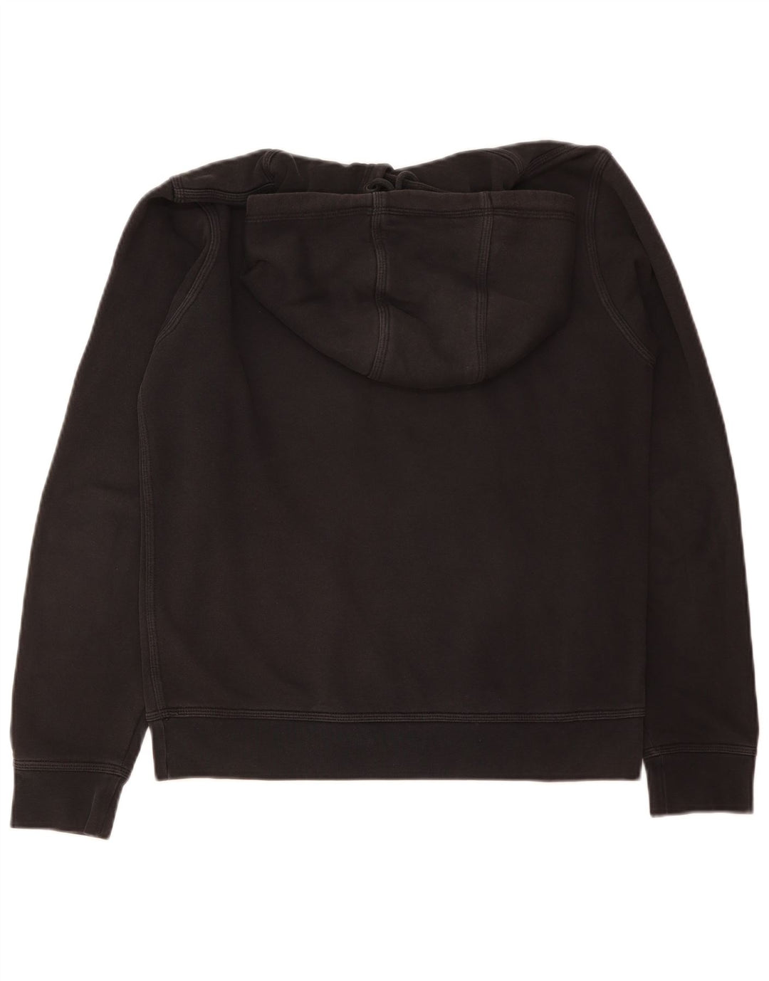 Felpa con cappuccio da uomo NIKE piccola in cotone nero