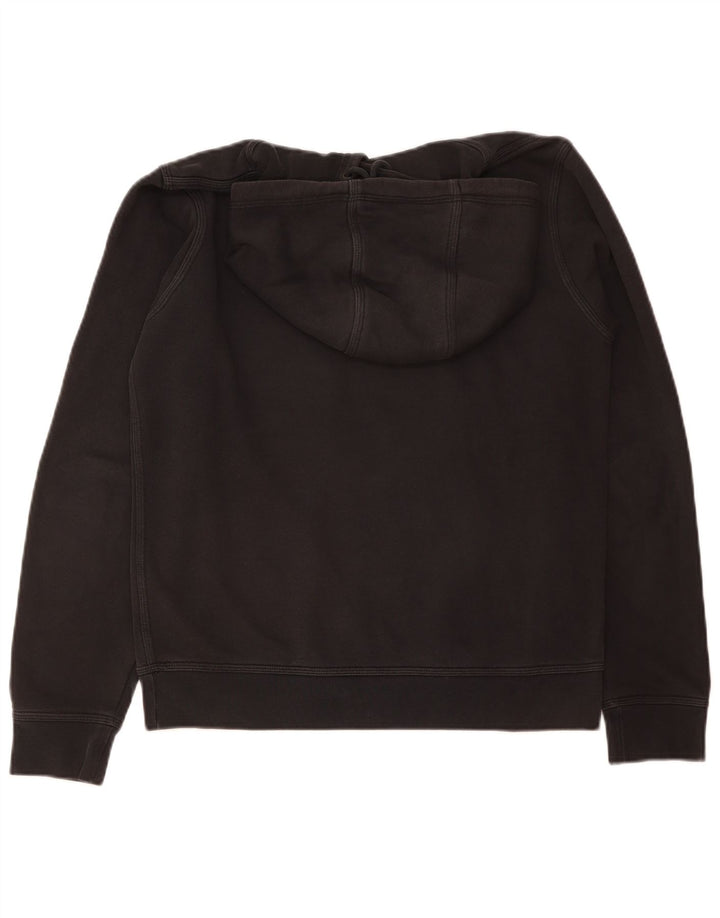 Felpa con cappuccio da uomo NIKE piccola in cotone nero