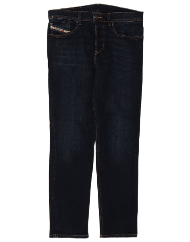 Jeans slim da donna Diesel W30 L30 cotone blu navy